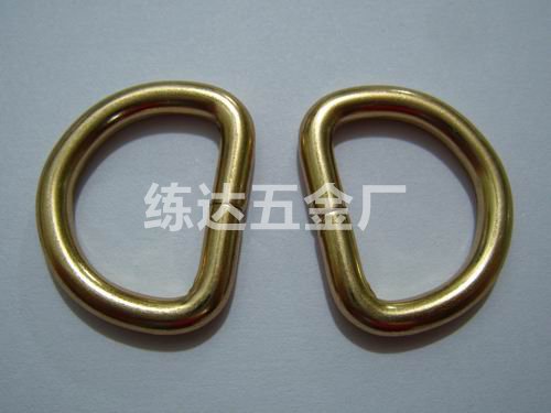 铁浅金D扣20*15*3.9